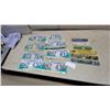Image 1 : Collection of Manitoba License Plates Including Modern "Friendly Manitoba" and Vintage 1956-1970