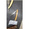 Image 3 : Collection of 6 Antique Straight Razors Including W. H. Morley and Sons