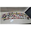 Image 1 : Collection of 75 Assorted Die-Cast Toy Cars: Hot Wheels, Matchbox, and Coca-Cola
