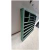 Image 4 : Green Wooden Multi-Compartment Organizer / Display Shelf 2.6"×24"×25"