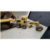 Image 4 : Vintage Tonka Mighty Series Dump Truck, Turbo-Diesel Cement Mixer, and Road Grader