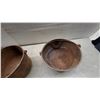 Image 3 : Galvanized Metal Watering Can and Two Vintage Cast Iron Buckets
