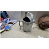 Image 6 : Galvanized Metal Watering Can and Two Vintage Cast Iron Buckets