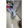 Image 7 : Galvanized Metal Watering Can and Two Vintage Cast Iron Buckets