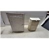Image 1 : Vintage Riley's Coffee Metal Tin and Metal vintage pie safe 18"×12"×10"