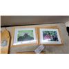 Image 4 : Framed Floral and Garden Photographs and Wooden Wall Plaques With Painted Floral Designs