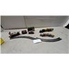 Image 1 : Dickensville O Gauge Electric Train Set and Vintage Marx Tinplate Animal Express and Mickey Mouse