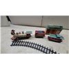 Image 2 : Dickensville O Gauge Electric Train Set and Vintage Marx Tinplate Animal Express and Mickey Mouse