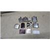 Image 1 : 10 Assorted Stainless Steel Hip Flasks: Crown Royal, Wiser’s, and Canadian Club