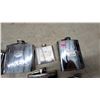 Image 5 : 10 Assorted Stainless Steel Hip Flasks: Crown Royal, Wiser’s, and Canadian Club