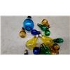 Image 3 : Vintage Colored Glass Light Bulb Shells in Blue, Yellow, Green, and Amber