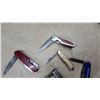 Image 3 : Collection of Folding Pocket Knives Including Victorinox, Barlow, and Alfa Laval Agri