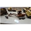 Image 3 : Vintage Tonka Metal Construction Toy Vehicles Including Dump Truck, Forklift, Loader