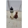 Image 5 : Vintage Mid-Century Pot Metal Galleon Sailing Ship Figural Table Lamp with Fabric Cord