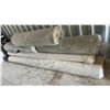 Image 1 : 4 Rolls of Ash Blonde Carpet, 12' x 12' each and 3 Rolls Of Carpet Underlay, 30 Square Yards each