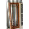 Image 2 : Three Wood and Glass Doors: 10-Panel Wood and Frosted Glass Door 80 × 24, 15-Panel Wood and Clear