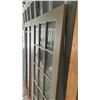 Image 5 : Three Wood and Glass Doors: 10-Panel Wood and Frosted Glass Door 80 × 24, 15-Panel Wood and Clear