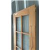 Image 8 : Three Wood and Glass Doors: 10-Panel Wood and Frosted Glass Door 80 × 24, 15-Panel Wood and Clear