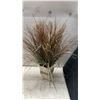 Image 3 : 2 Faux Grass in Pots, 2 Vases, Tallest Plant 43”