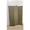 Image 6 : Three-Panel Room Divider with Tree and Bird Motif, 71 × 48” Each Panel 16”