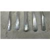 Image 5 : 1881 Rogers Triple Silverware Set: Knives, Dinner Forks, Salad Forks, Spoons and Chest