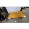 Image 2 : Wooden Console Hall Table with Two Drawers and Turned Legs, Traditional Design 17”×40”×20”