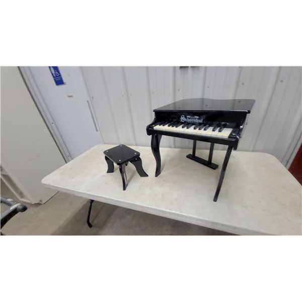 Schoenhut "My First Piano" Toy Grand Piano with Matching Bench