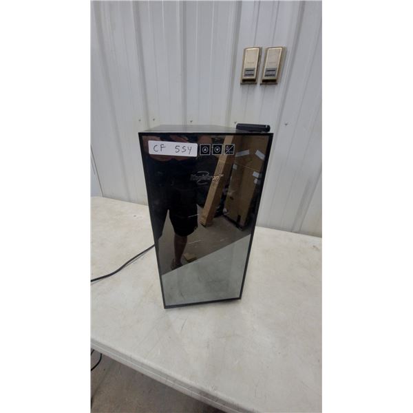 Koolatron WC10 Thermoelectric 10-Bottle Wine Cooler with Mirrored Glass Door