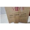 Image 2 : Viva LW5515-26LBO Linen Cabinet, Light Brown Oak Finish unassembled in box