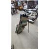 Image 5 : Powerbilt Precision II 6-Iron Golf Set with Tan and Green Stand Bag