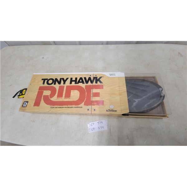 Tony Hawk: Ride Wireless Skateboard Controller and Game Bundle for Nintendo Wii, Activision, 2009