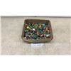 Image 1 : Box of Assorted Marbles
