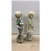 Image 2 : Angelo Decor "Garden Kids" Boy and Girl Statues, Each in Original Box