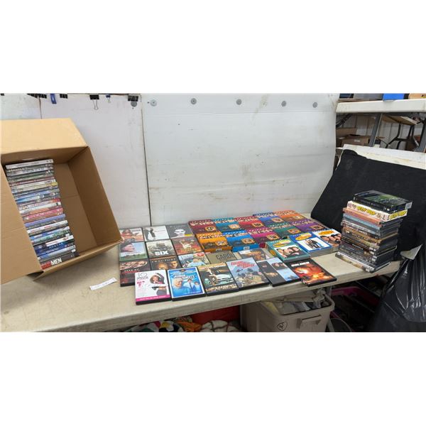DVD Movie: The Bridges of Madison County, Hamlet, How Hitler Lost, and Series: Friends