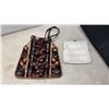 Image 5 : Collection of 8 Vintage Evening Bags: Beaded, Tapestry, Sequin Clutches and FurStyle Hat