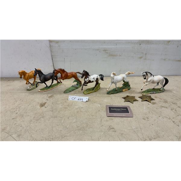 Franklin Mint “Great Horses of the World” Figurines: Trakehner and More