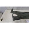 Image 4 : Dark Green Chest Waders (Size 10) and New Old Stock Hip Waders (Size 9)