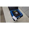 Image 2 : Portable Single-Burner Butane Camping Stove in Black Plastic Carrying Case and fluid
