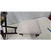 Image 3 : Folding Butler's Tray Table and Queen Anne Upholstered Footstool