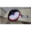 Image 1 : Patriotic Prize Spinning Wheel Game with Carrying Case and Customizable Insert Cards