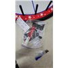 Image 3 : Patriotic Prize Spinning Wheel Game with Carrying Case and Customizable Insert Cards