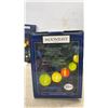 Image 2 : Moonrays LED String Lights, 4 Packages, 10 Lights, 9' Lighted Length, Solar Panel