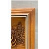 Image 3 : Kim Murray Carved Wood Moose Wall Art, 16 × 19”