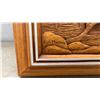 Image 4 : Kim Murray Carved Wood Moose Wall Art, 16 × 19”