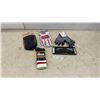 Image 1 : Work Gloves, Berne All Purpose Work Sock, New Blivet Boddi Chest Bag and Black Wallet