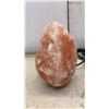 Image 4 : Himalayan Salt Lamp with Power Cord and Switch, 9” Tall