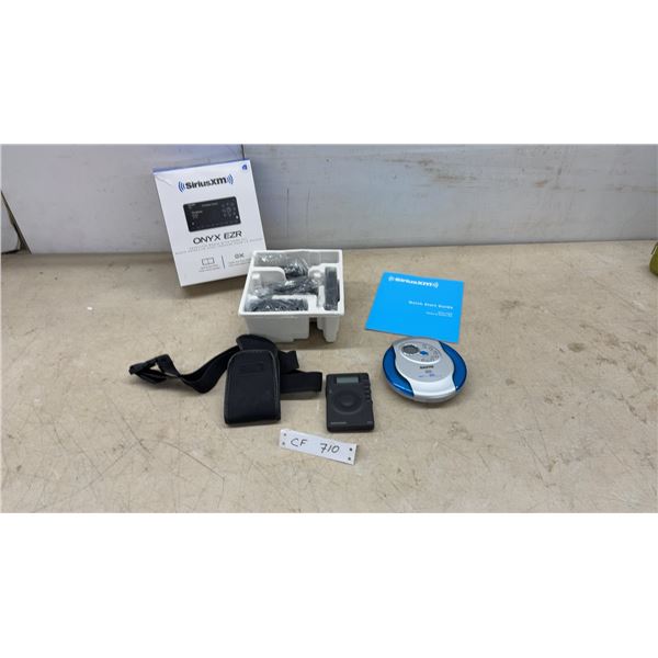 SiriusXM Onyx EZR Satellite Radio Home Kit, Sanyo CD Mobile 300W Portable CD Player