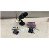 Image 1 : Blue Yeti USB Microphone, Bushnell PowerView 8 × 21 Binoculars, Debonair Binoculars