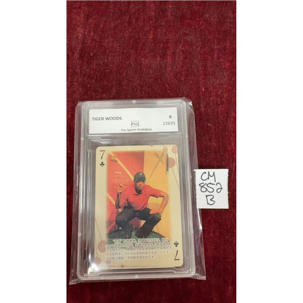 Graded Tiger Woods Card