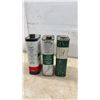 Image 3 : Three Vintage 1-Quart Outboard Motor Oil Cans: Esso Marvelube, B/A Outboard, and Texaco